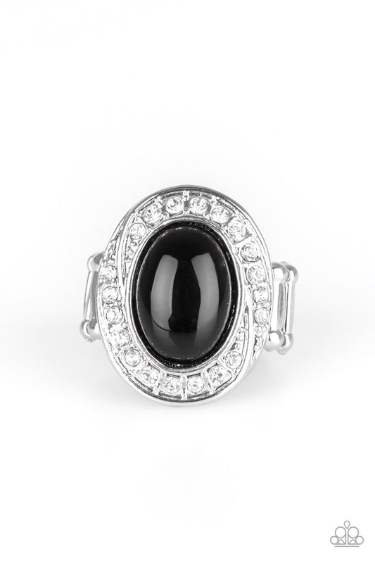 The ROYALE Treatment - Black - Paparazzi Ring Image