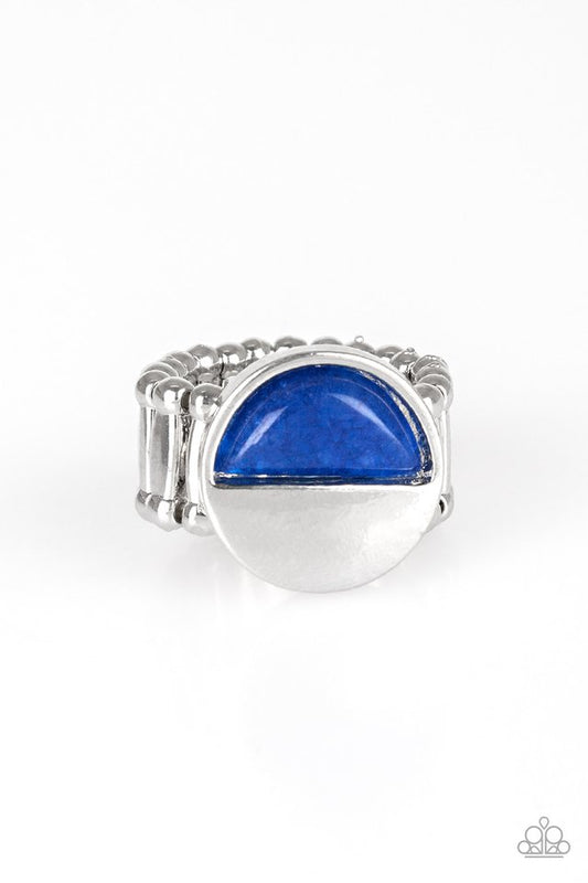 Stone Seeker - Blue - Paparazzi Ring Image