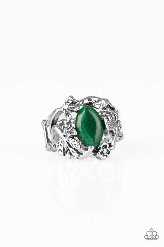 Tropical Flora - Green - Paparazzi Ring Image