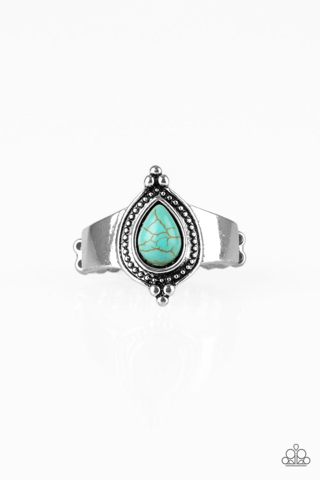 Mineral Minimalist - Blue - Paparazzi Ring Image