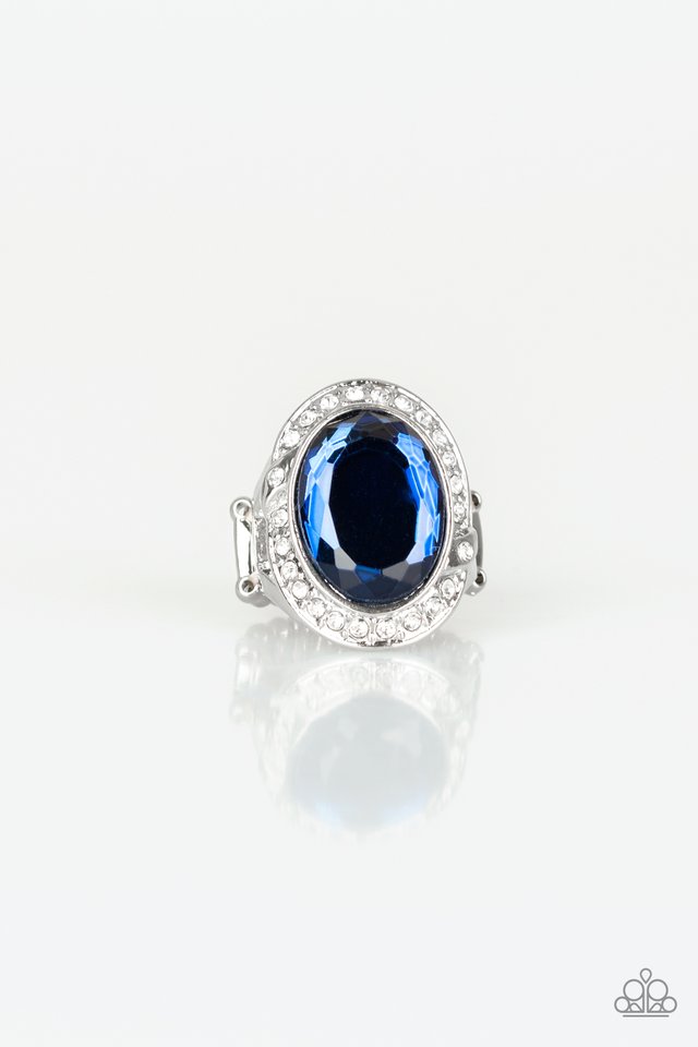 Queen Scene - Blue - Paparazzi Ring Image