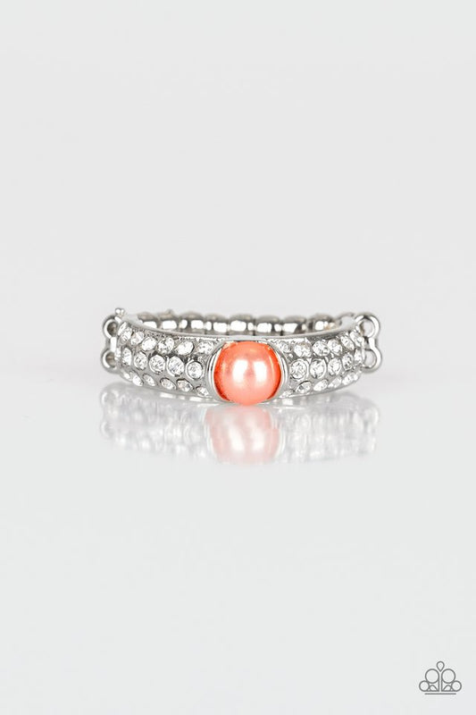 Brighten Your Day - Orange - Paparazzi Ring Image
