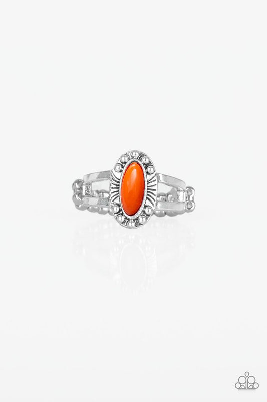 Zest Quest - Orange - Paparazzi Ring Image