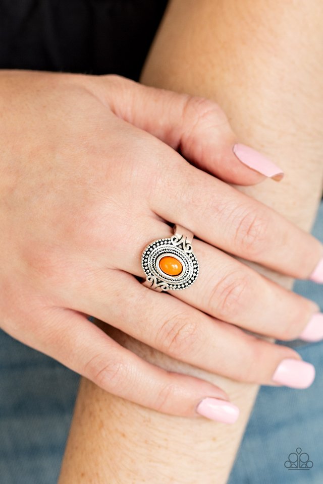 Best In Zest - Orange - Paparazzi Ring Image