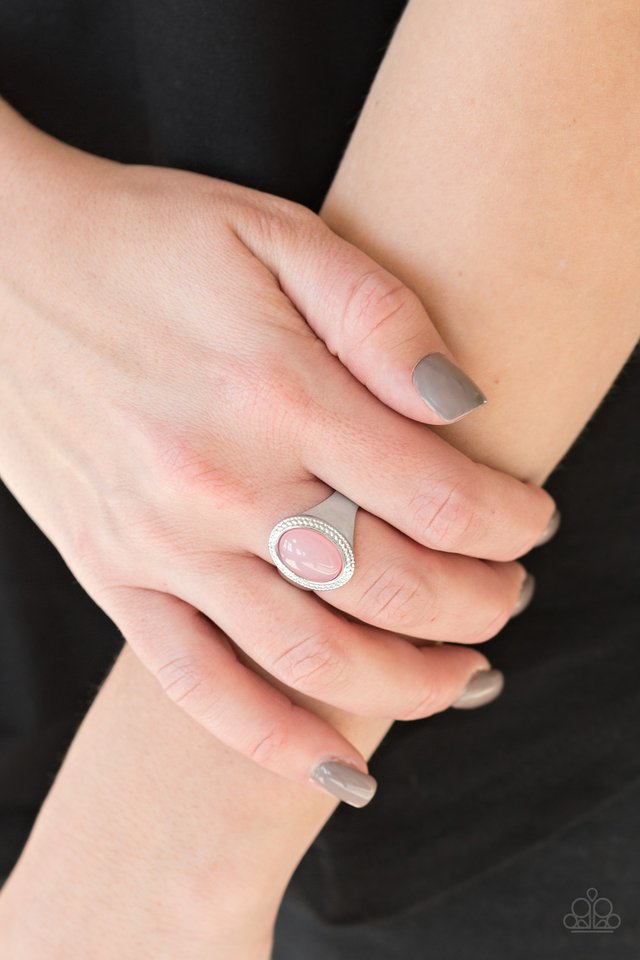 Mystically Malibu - Pink - Paparazzi Ring Image