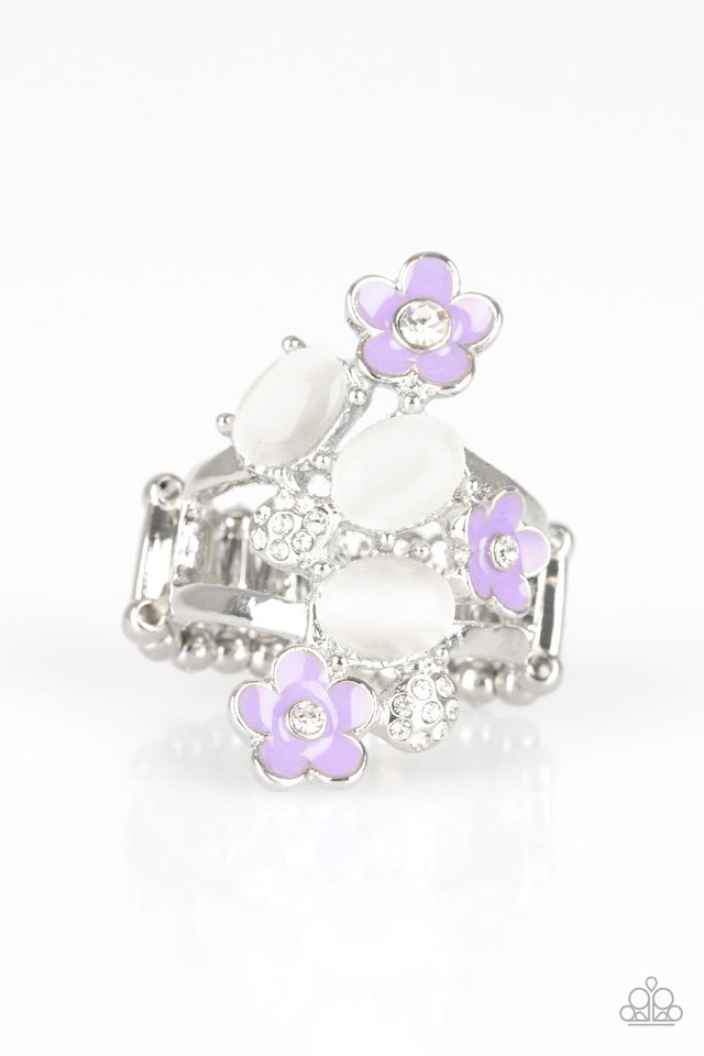 Daisy Delight - Purple - Paparazzi Ring Image
