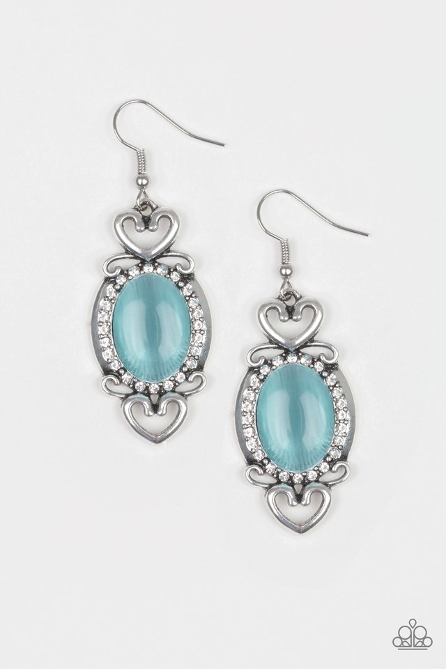 Port Royal Princess - Blue - Paparazzi Earring Image