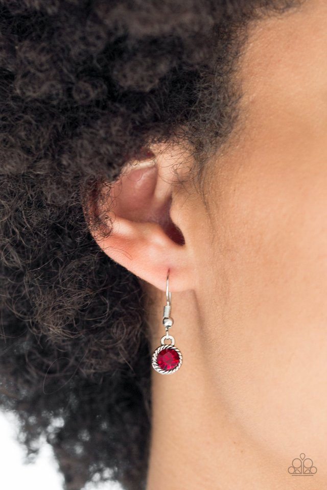 No Love Lost - Red - Paparazzi Necklace Image