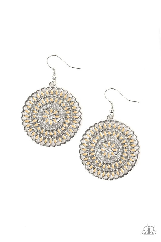 PINWHEEL and Deal - Brown - Paparazzi Earring Image