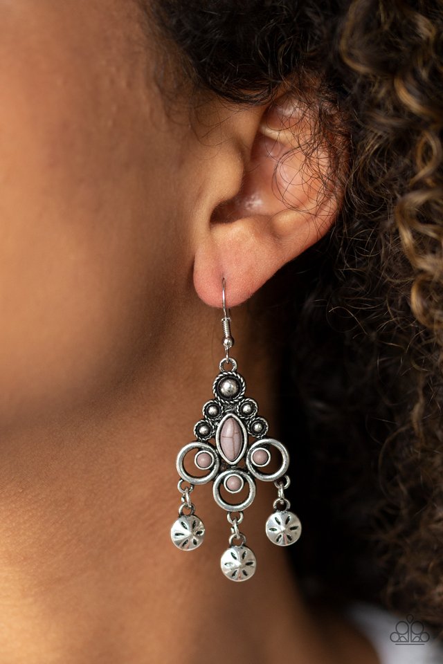 Southern Expressions - Silver - Paparazzi Earring Image