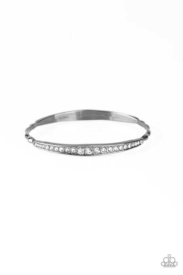 Just SPARKLE and Wave - Black - Paparazzi Bracelet Image