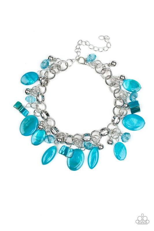 Seashore Sailing - Blue - Paparazzi Bracelet Image