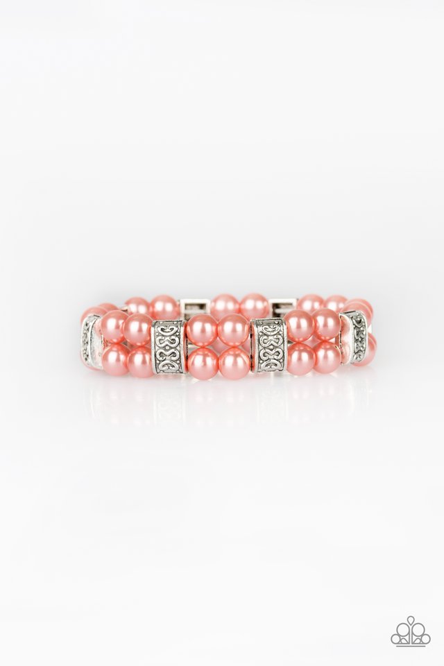 Time After TIMELESS - Orange - Paparazzi Bracelet Image