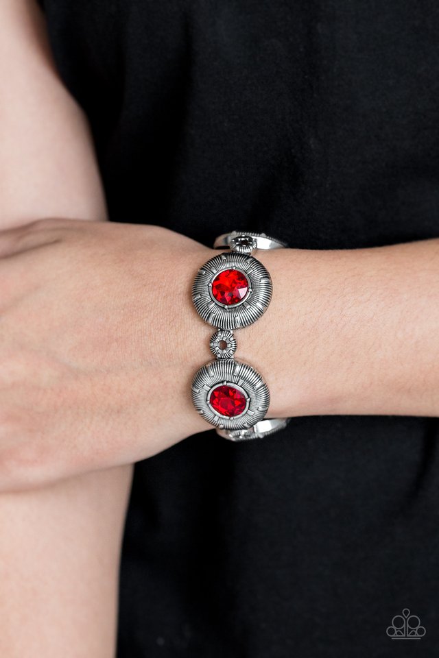 Original Opulence - Red - Paparazzi Bracelet Image