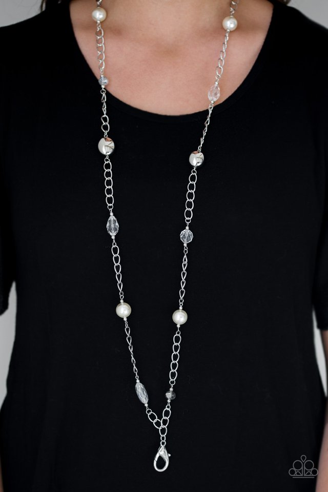 Only For Special Occasions - White - Paparazzi Necklace Image