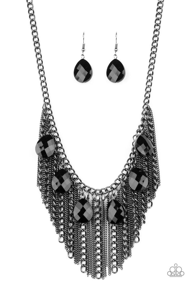 Vixen Conviction - Black - Paparazzi Necklace Image