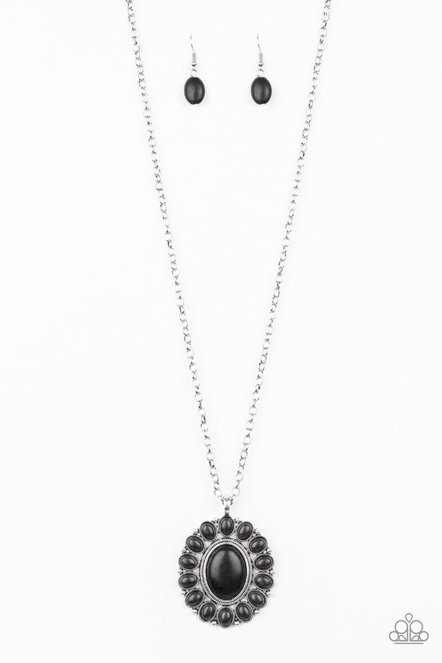 Rancho Roamer - Black - Paparazzi Necklace Image