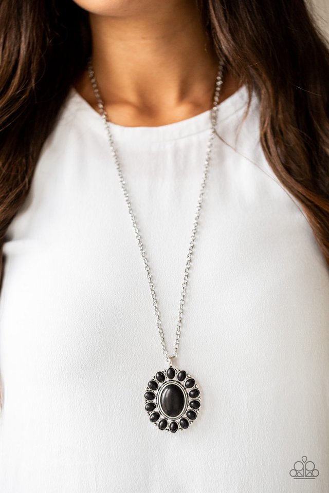 Rancho Roamer - Black - Paparazzi Necklace Image