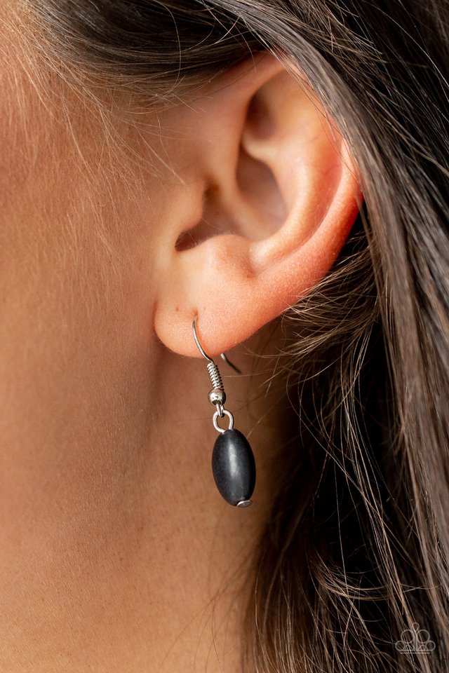 Rancho Roamer - Black - Paparazzi Necklace Image