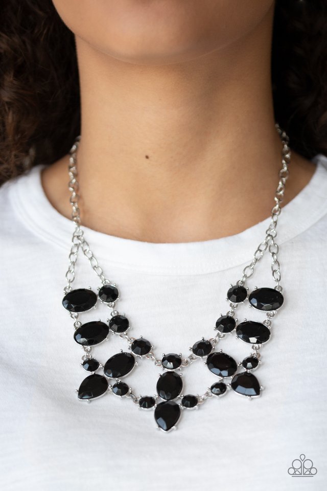 Goddess Glow - Black - Paparazzi Necklace Image