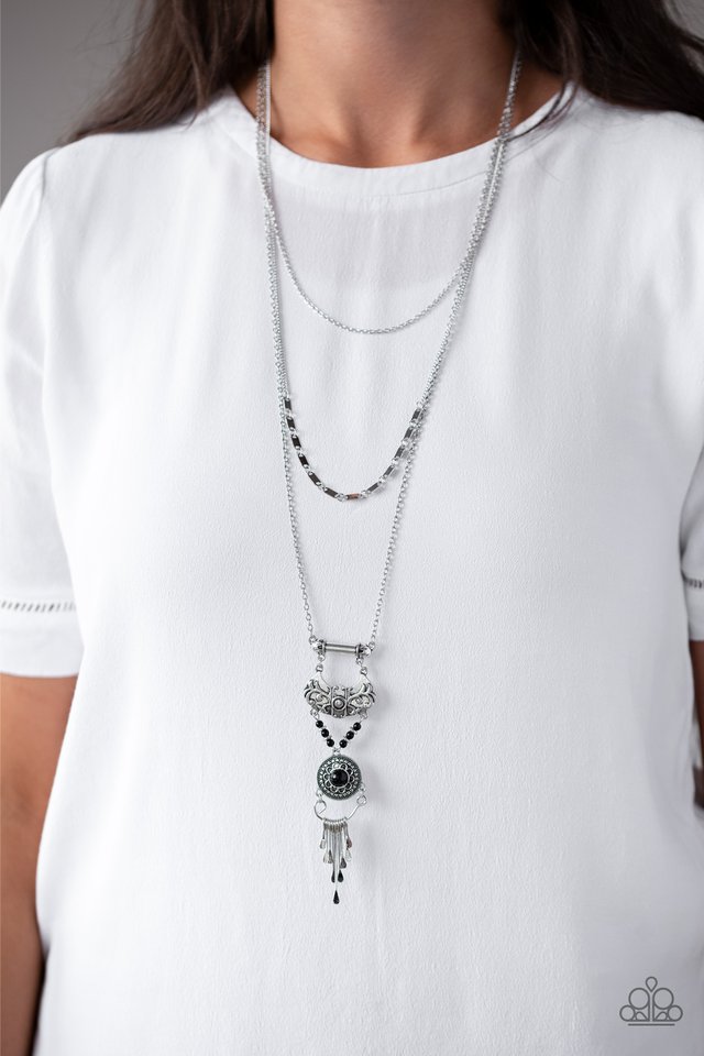 Wildland Wonderland - Black - Paparazzi Necklace Image