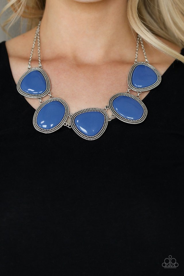 Viva La VIVID - Blue - Paparazzi Necklace Image