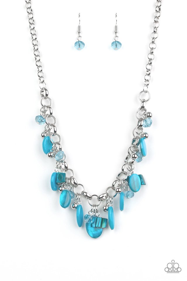 I Want To SEA The World - Blue - Paparazzi Necklace Image
