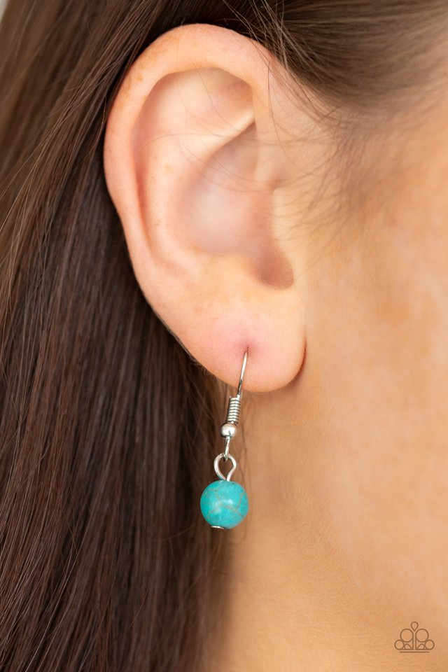 Highland Harvester - Blue - Paparazzi Necklace Image