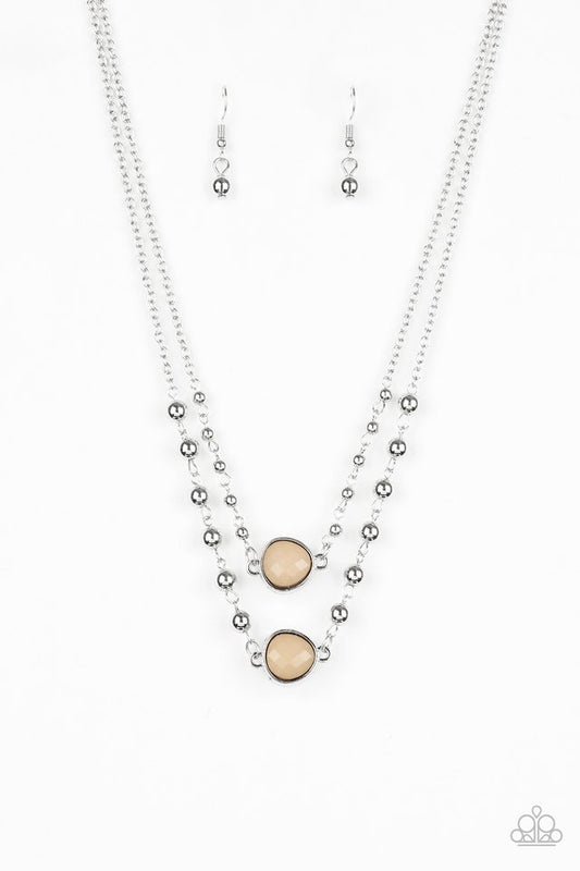 Colorfully Charming - Brown - Paparazzi Necklace Image