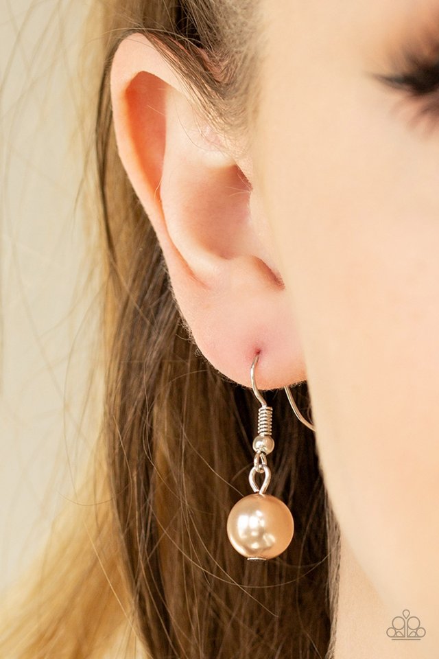 Woman Of The Century - Brown - Paparazzi Necklace Image