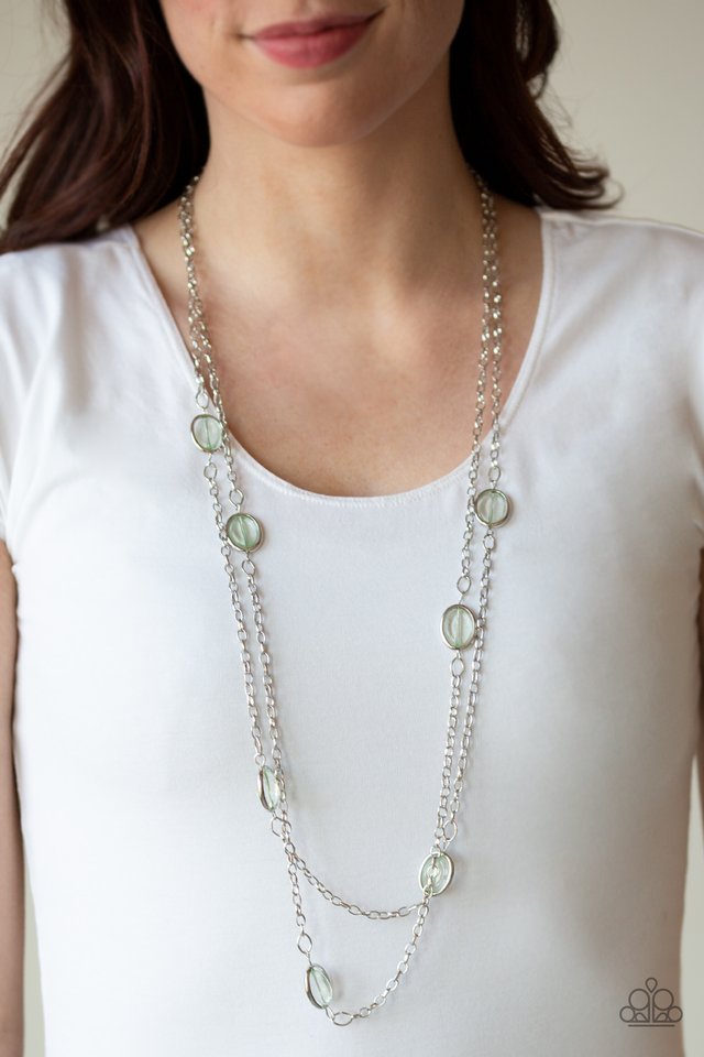 Back For More - Green - Paparazzi Necklace Image