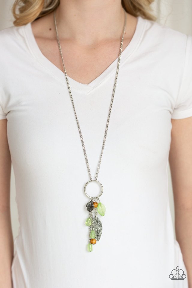 Sky High Style - Green - Paparazzi Necklace Image