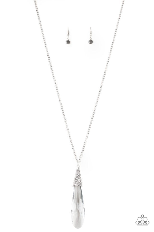 Paparazzi Necklace ~ Jaw-Droppingly Jealous - White