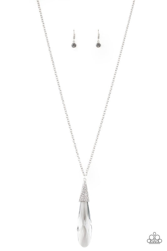 Paparazzi Necklace ~ Jaw-Droppingly Jealous - White