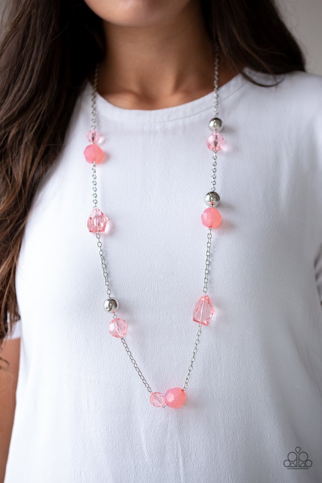 Royal Roller - Orange - Paparazzi Necklace Image