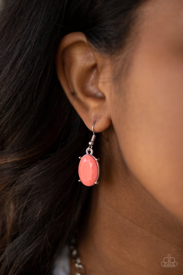 Goddess Glow - Orange - Paparazzi Necklace Image