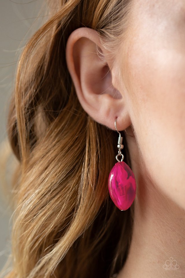 Beachfront Beauty - Pink - Paparazzi Necklace Image