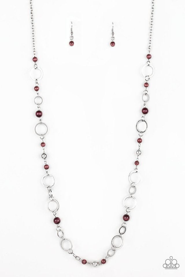 Kid In A Candy Shop - Purple - Paparazzi Necklace Image