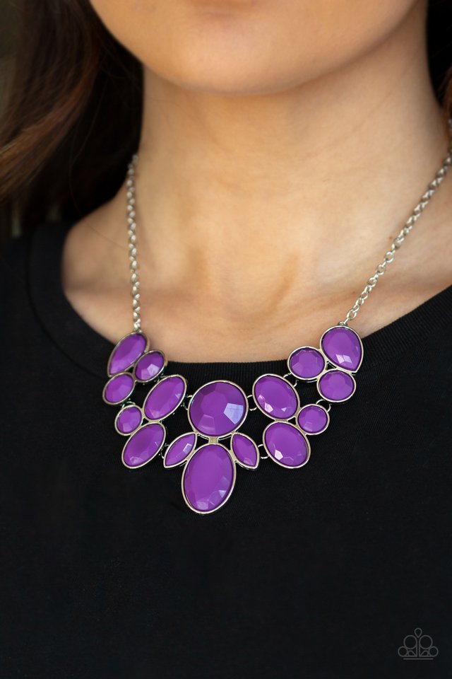 Demi-Diva - Purple - Paparazzi Necklace Image