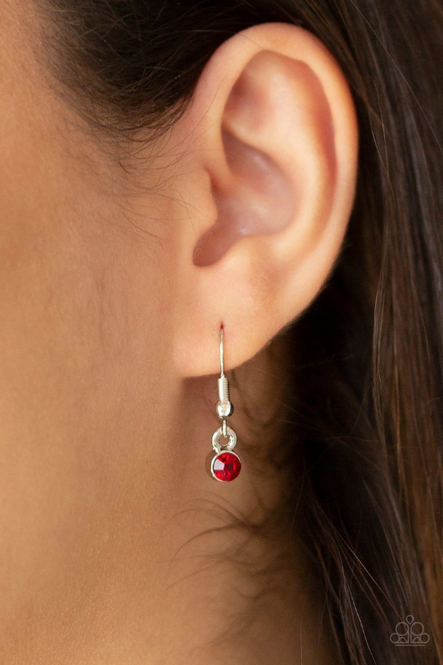 SHEER Thing! - Red - Paparazzi Necklace Image