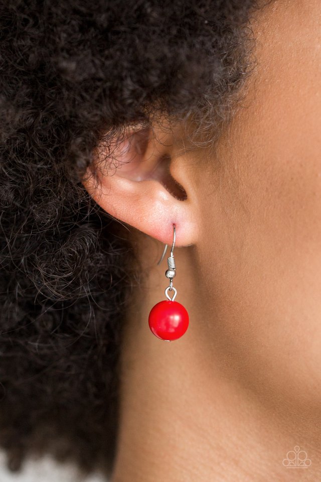 Modern Day Malibu - Red - Paparazzi Necklace Image