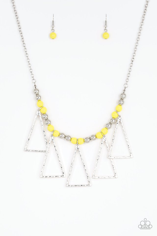 Terra Nouveau - Yellow - Paparazzi Necklace Image