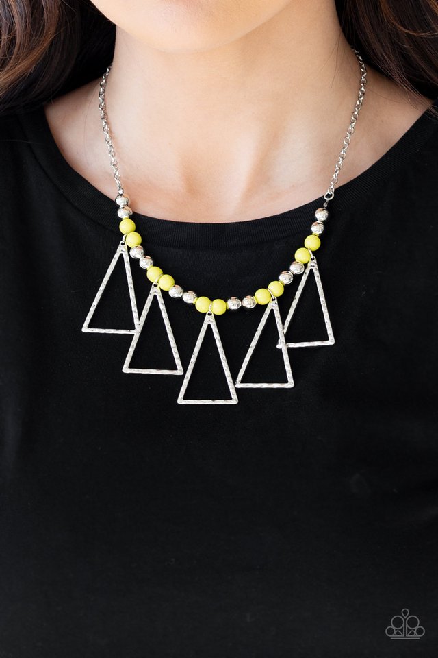 Terra Nouveau - Yellow - Paparazzi Necklace Image