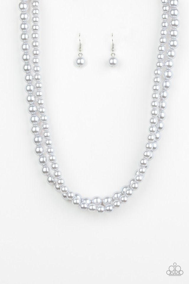 Woman Of The Century - Silver - Paparazzi Necklace Image