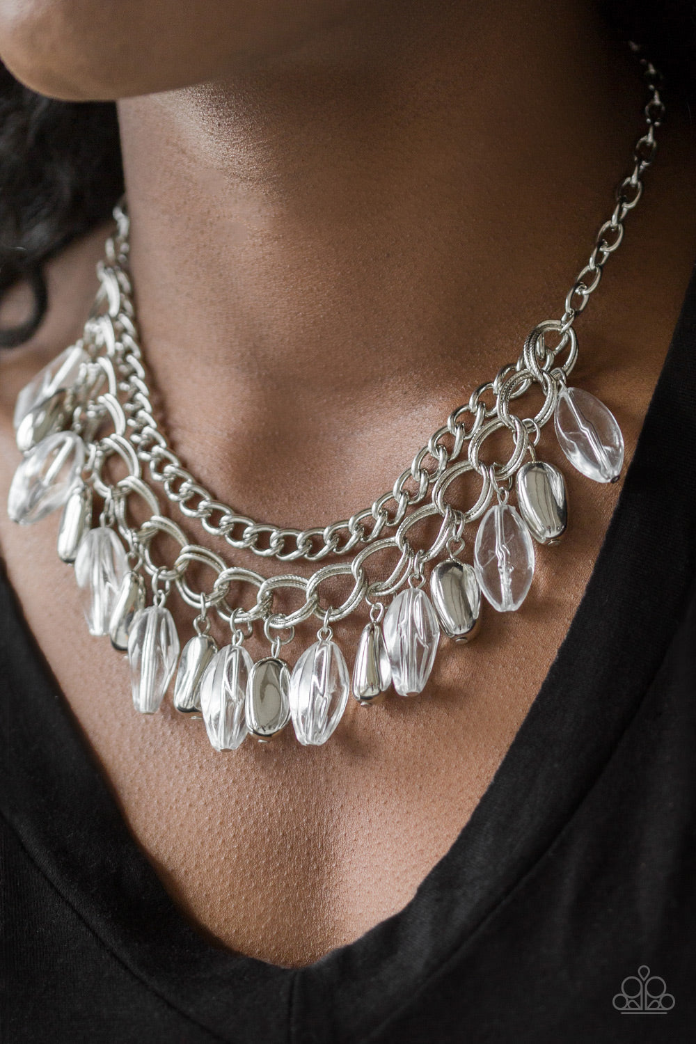 Paparazzi Necklace ~ Spring Daydream - White