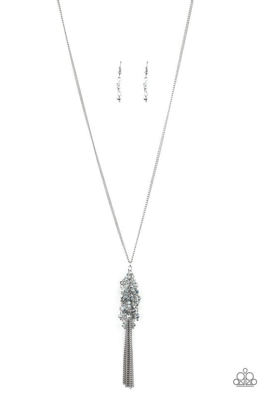 Twilight Twinkle - Silver - Paparazzi Necklace Image