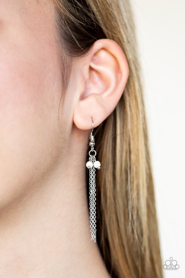 Get A ROAM! - White - Paparazzi Necklace Image