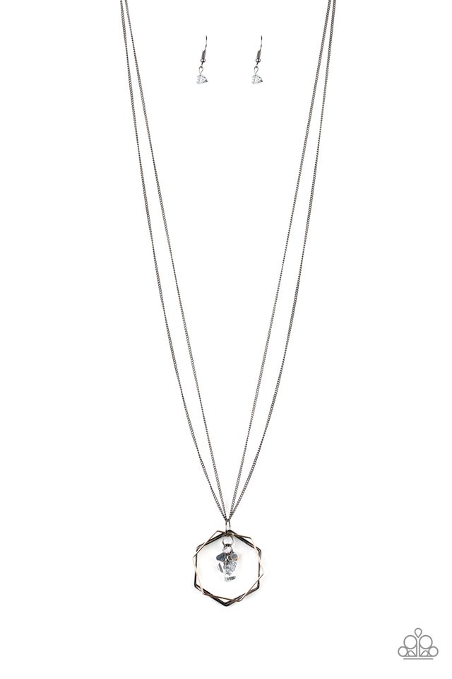 Chicly Geocentric - Multi - Paparazzi Necklace Image