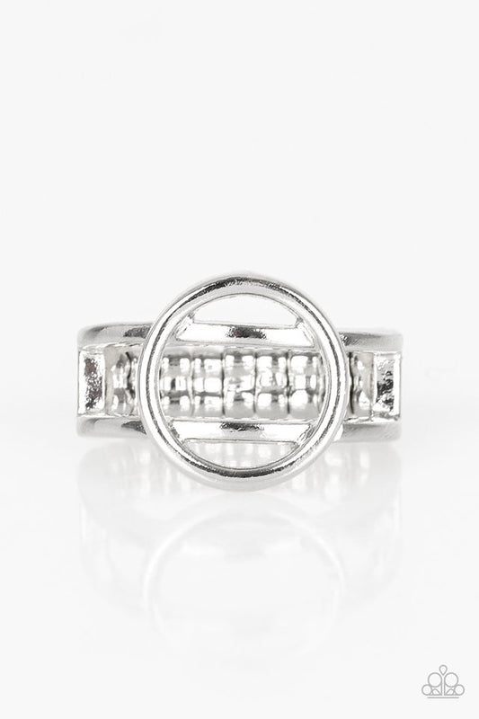 City Center Chic - Silver - Paparazzi Ring Image