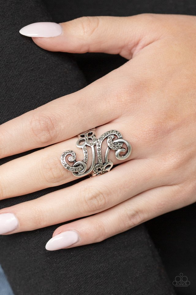 Waltzing Wonders - Silver - Paparazzi Ring Image